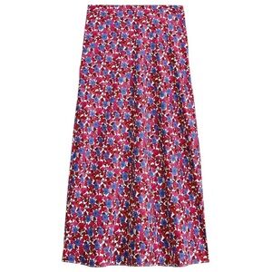J.Crew Floral Slip Skirt